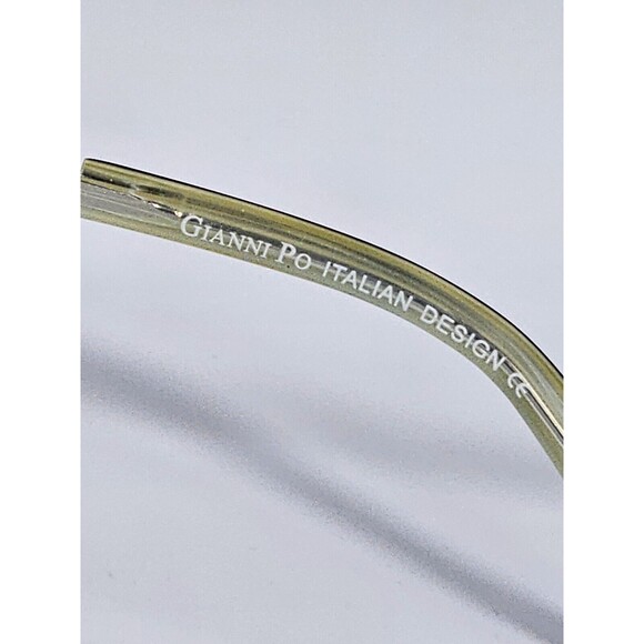 GIANNI PO WOMEN'S EYEGLASSES GP1607 53/18 140 TORTOISE/BLUE NEW DEMO - Picture 13 of 16